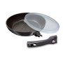 28CM Marble Coating Detachable Handle Frypan - Carbon Pro
