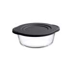 2.2LT Round Casserole With Lid Clear