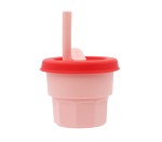 Kids Silicone Sipper - Pink