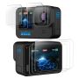 Tempered Glass Screen Protector Compatible With Gopro Hero 12/11/10/9 Black