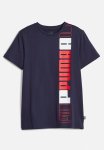 Puma Ess+ Logo Lab Tee B - Navy