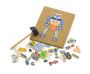 - Wooden Tack Zap Hammer Game - Construction Vehicles