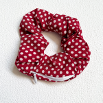 Spotted Scrunchies - Red