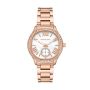 Sage Womens Rose Gold Stainless Steel Strap WATCH-MK4806