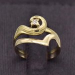9CT Yellow Goldwedding Ring Twin-set