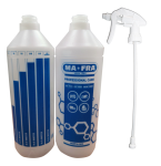 0598 Mafra Plastic Spray Bottle 1L Including Trigger - Blue