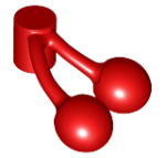 Parts Cherries Cherry Pair 22667 - Red