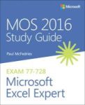 Mos 2016 Study Guide For Microsoft Excel Expert Paperback
