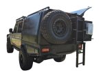 Toyota Land Cruiser 79 Series Double Cab Spare Wheel Bracket For