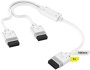 Corsair Icue Link 600MM Y-splitter White Cable