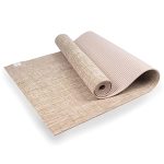 Myga Jute Yoga Mat - High Performance Vegan Floor Exercise Mat - Eco Friendly Biodegradable Yoga Mat With Pvc Backing - 72" X 24
