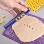 1SET Non-stick Silicone Alphabet Number Letter Stamp Embosser Mold Sealing Diy Embossing Pottery Clay Tools