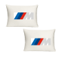 Bg - Bmw M Sport Twin Standard Pillow Cases