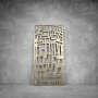 Wall Art D079 - 1040 X 535 X 20 Indoor / Matt Silver / Cool White
