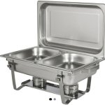 Quality Stainless Steel Chaffing Dish 9.5 L Double Pan