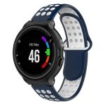 Watch Strap - Garmin Forerunner 220 230 235 620 630 735XT & More - Blue White