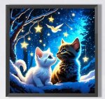 Cat Diamond Painting Kit DAPC2