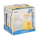 Parmalat Everfresh Easygest Lactose Free Low Fat Milk 6 X 1L