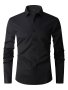 Classic Design Men's Formal Long Sleeve Shirt Men's Button Up Shirt For Business Formal Occasions Gift For Men