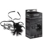 Mardi Gras Mask With Feathers