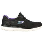 Skechers Women's Summits - Black purple - UK3