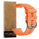 Elite 18MM Quick Release Classic Watch Strap - Orange
