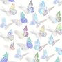 3D Butterfly Cake Toppers - 48PCS Assorted Paper Butterfly Decorations Party Supplies For Birthday Wedding Classroom - No Electricity Non-feathered Adhesive Wall & Cake Decor