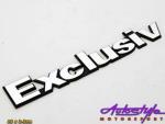 Exclusiv Steel Badge Small - Autostyle Motorsport South Africa
