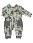 Watercolour Safari Cargo Onesie