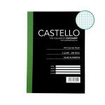 Castello A4 3-QUIRE Book 288PG Quad