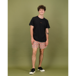Orange & Cream Rv Print Board SHORTS - L