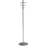 Super Coat And Hat Stand – 6 Chrome Hooks – 819SI