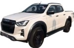 Isuzu D-max Slim Line Wheel Arches Matt Black 2021+ Gen 7