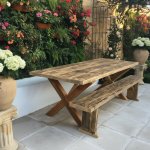 2 4 Meter Outdoor Table - World Of Rustic Frames