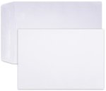 Leo B5 White Self Seal Envelopes - Open Short Side - Box Of 500