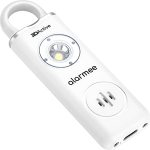 3DACTIVE Alarmee Rechargeable Personal Safety Alarm For Women Teens And Elderly Pocket Size 130DB Loud Siren With LED Light