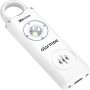 3DACTIVE Alarmee Rechargeable Personal Safety Alarm For Women Teens And Elderly Pocket Size 130DB Loud Siren With LED Light