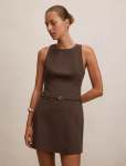 Essie Pinstripe MINI Dress - 16 Choc Pinstripe