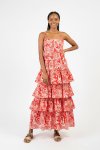 Maxi Dress - L Red