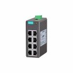 EDS-208 - Moxa 8 Port Entry Level Unmanaged Ethernet Switch W 8 10 100BTX Ports Plastic Housing Power Supply Not Included .
