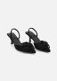 Pointy Embellished Bow Slingback Court Shoes