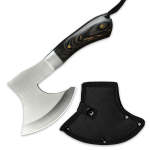 Lifespace 8" Multifunctional Braai Cleaver Axe With Sheath & Rope Lanyard