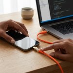 Transparent Fast Charging Data USB Cable