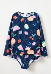 Cotton On Florence L S Rashie And Bikini Bottom Set - In The Navy fruit Salad