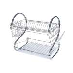 2 Level Chrome Dish Rack SGN361