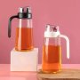 Cooking Oil Bottle With Automatic Opening And Closing That Is Leak Proof 630ML White