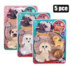 Playset Pet Mom & Pup W acc 17X23CM 5PC