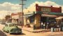 Canvas Wall Art - Canvas Wall Art Vilakazi Street Soweto Vintage - B1115 - 120 X 80 Cm