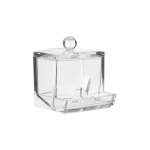 Selena Cotton Bud Dispenser Clear