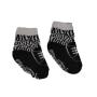 Socks For Girls 0-6 Months - Black & White Zebra T-strap